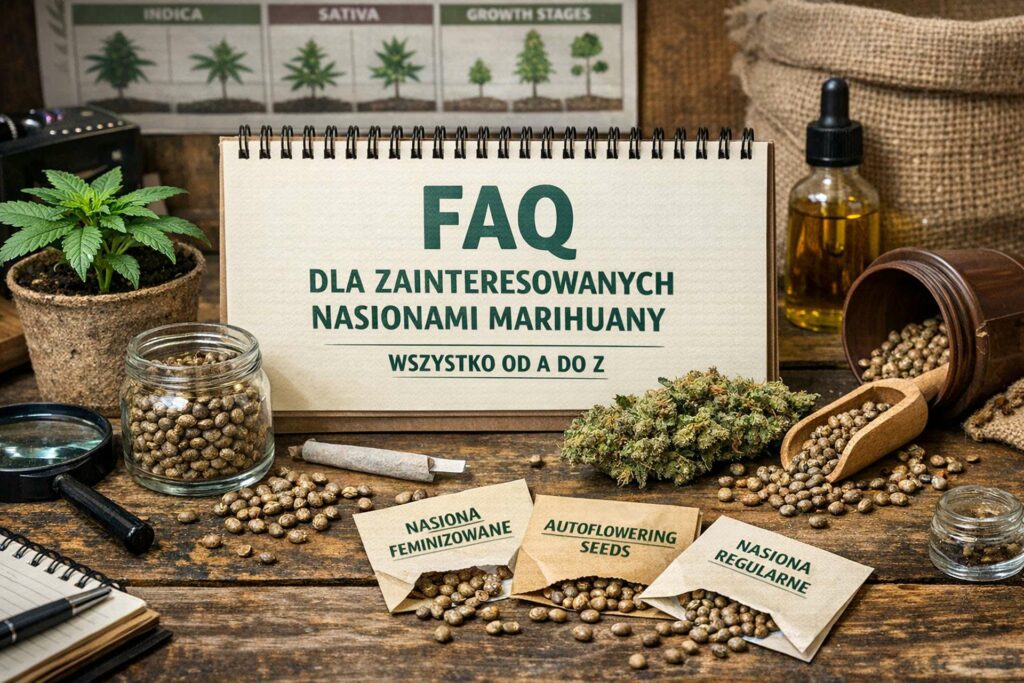 pytania dla zainteresowanych nasionami konopi