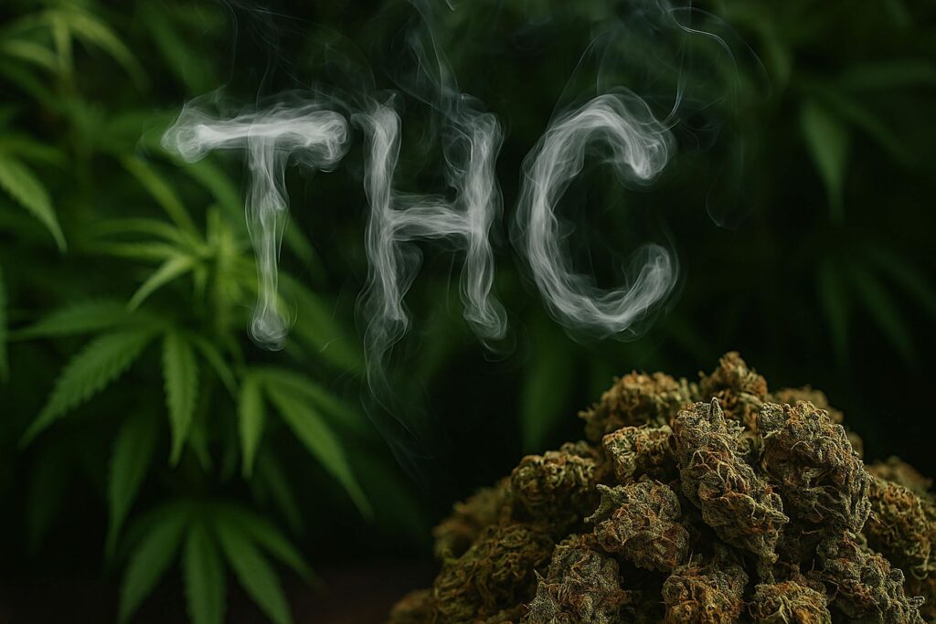 wysoki poziom thc